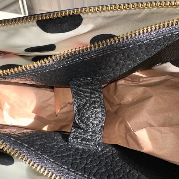 Kate Spade - Grove Court Lainey, 3 compartment handbag, Black Leather - Picture 9 of 14